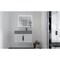 Castello Usa Amazon 30-inch White Right Vanity Set with Gray Top and Black Handles CB-MC-30W-BL-2056R-GR - alternate 5